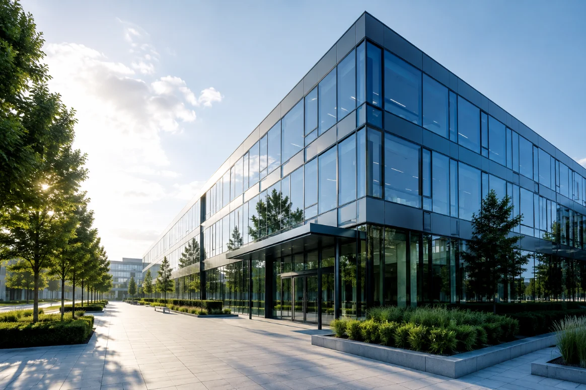 modernes Bürogebäude / Gewerbeimmobilie